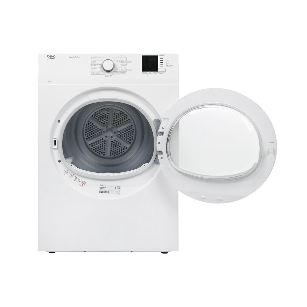 Máy sấy thông hơi Beko 8 Kg DA8112RX0W 2020 - Showroom Tivi TPHCM