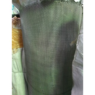 lưới đan inox 304 lổ vuông 2ly - dây dày 8dem - inox 304 - nhận cắt theo yêu cầu
