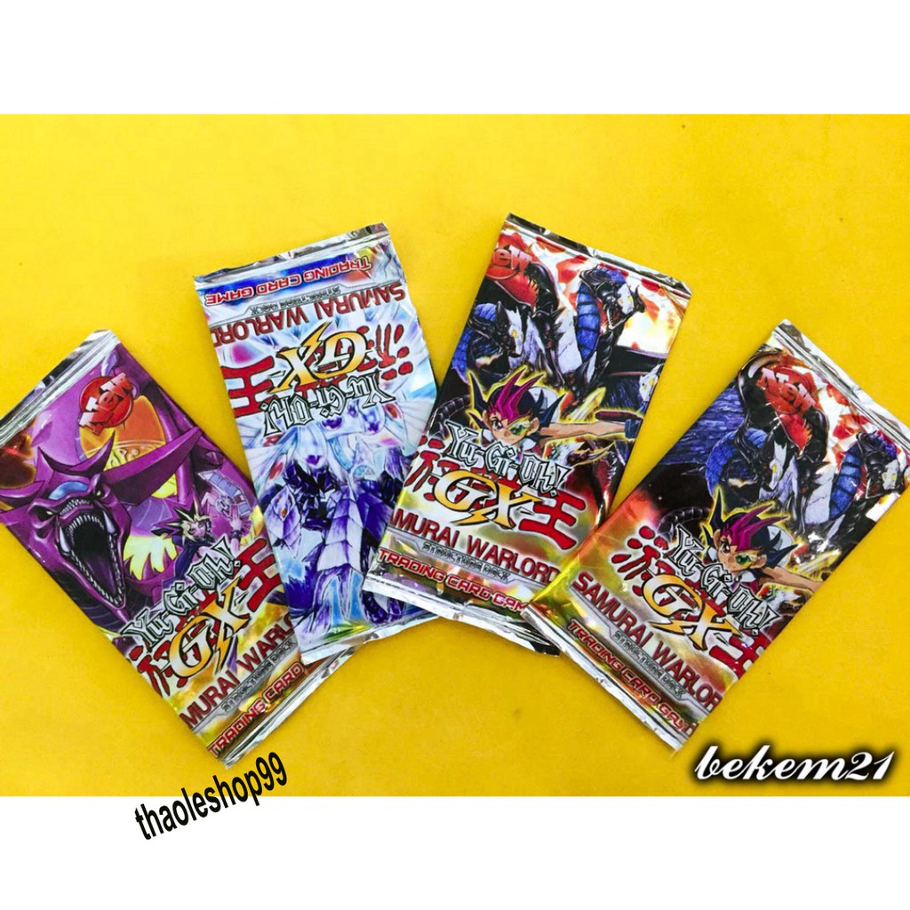 Sỉ combo1 gói bài Yugi-Oh- Vua Trò Chơi quân bài ngẫu nhiên random