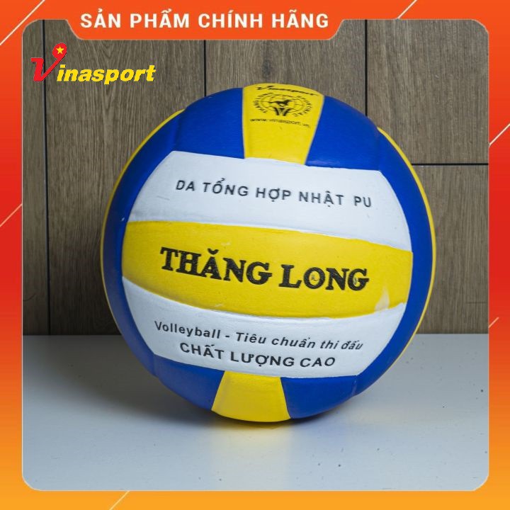 Bóng Chuyền Thăng Long da Nhật VB 7400 tặng túi lưới đựng bóng và kim bơm tiêu chuẩn