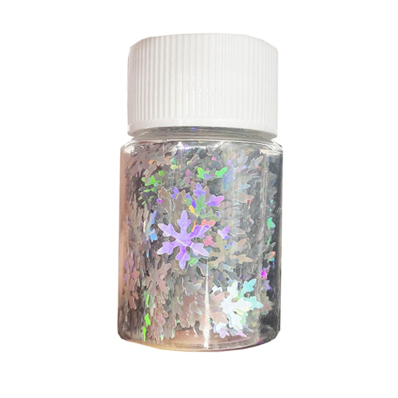 Kim Tuyến Hình Bông Tuyết 3D Nhiều Màu Trang Trí Móng Tay