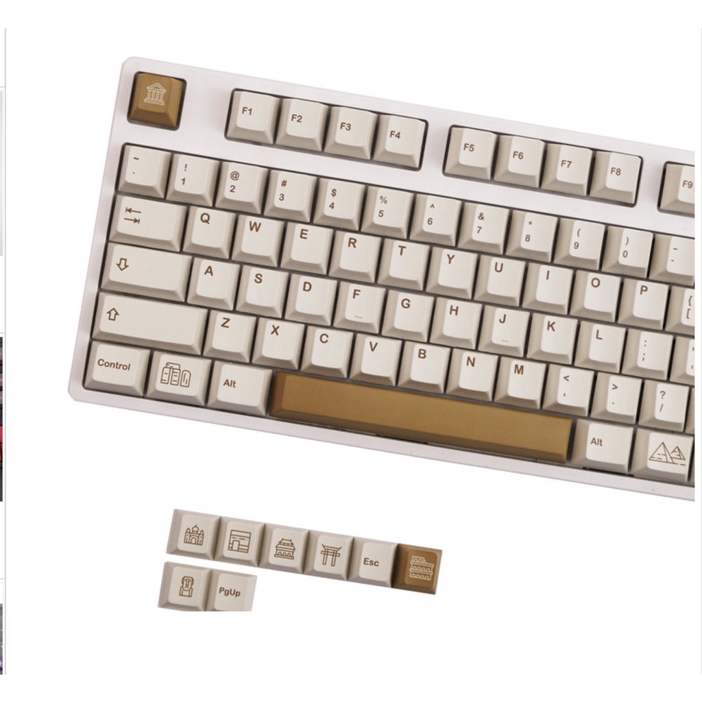 SET KEYCAP Civilizations 140 PHÍM PBT IN DYESUB