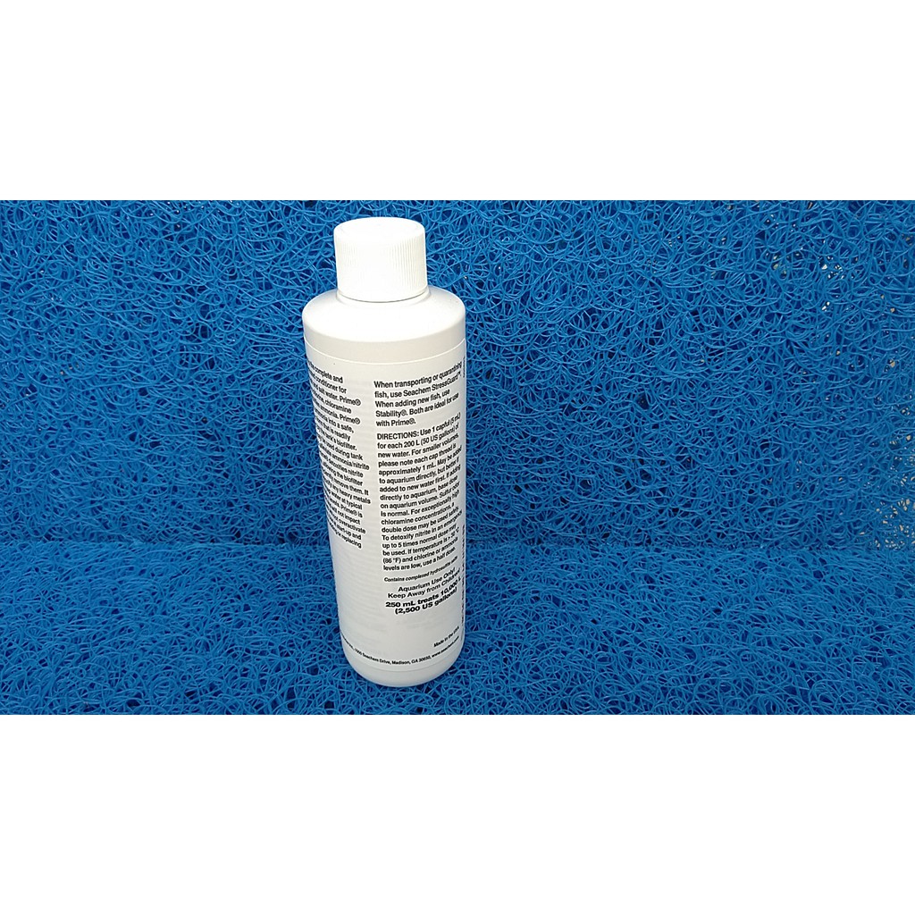 Seachem Prime 250ml, khử clo, độc tố, kim loại nặng, dùng cho hồ cá.