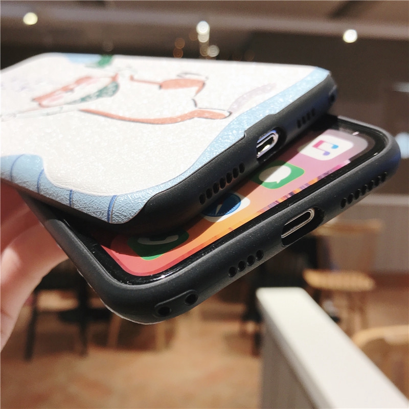 Ốp điện thoại họa tiết cún vui nhộn dùng cho Iphone 6/6s/6p/6sp/7/8/7p/8p/X/XS/Xr/Xs Max | BigBuy360 - bigbuy360.vn