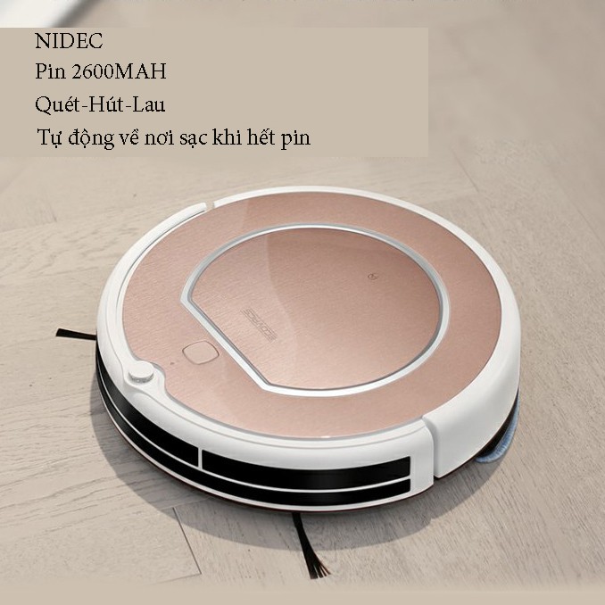 RE0015 ROBOT BÚT BỤI LAU NHÀ TỰ ĐỘNG ECOVACS - MÁY HÚT BỤI