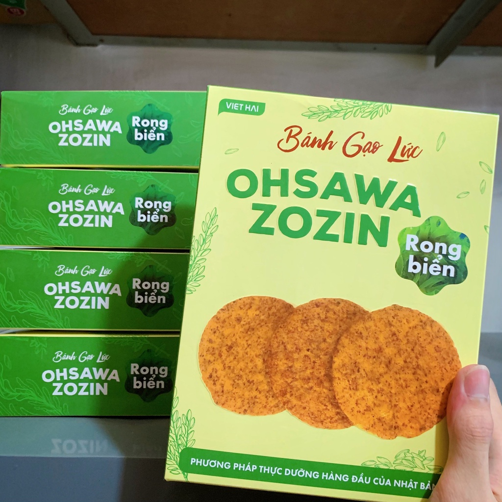 Bánh Gạo Lứt Ohsawa Zozin Hộp 125g