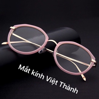 HCM mắt Kính mát hồng form nhỏ cực yêu kính teen kính ngố