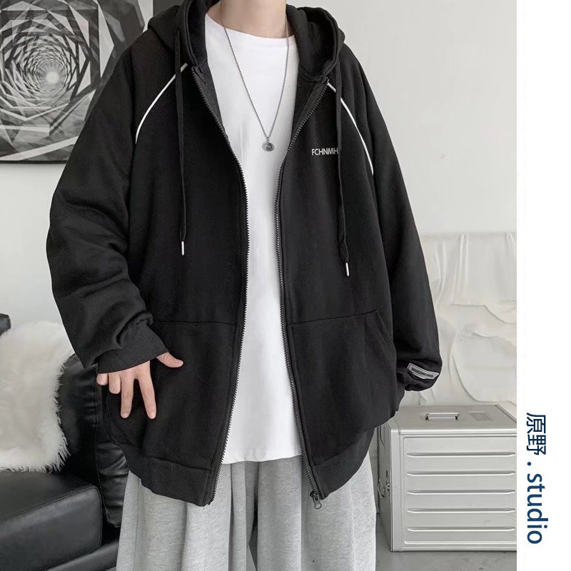 Áo Khoác Hoodie Zip FCWW Mũ Trùm Form Unisex Nam Nữ Cao Cấp