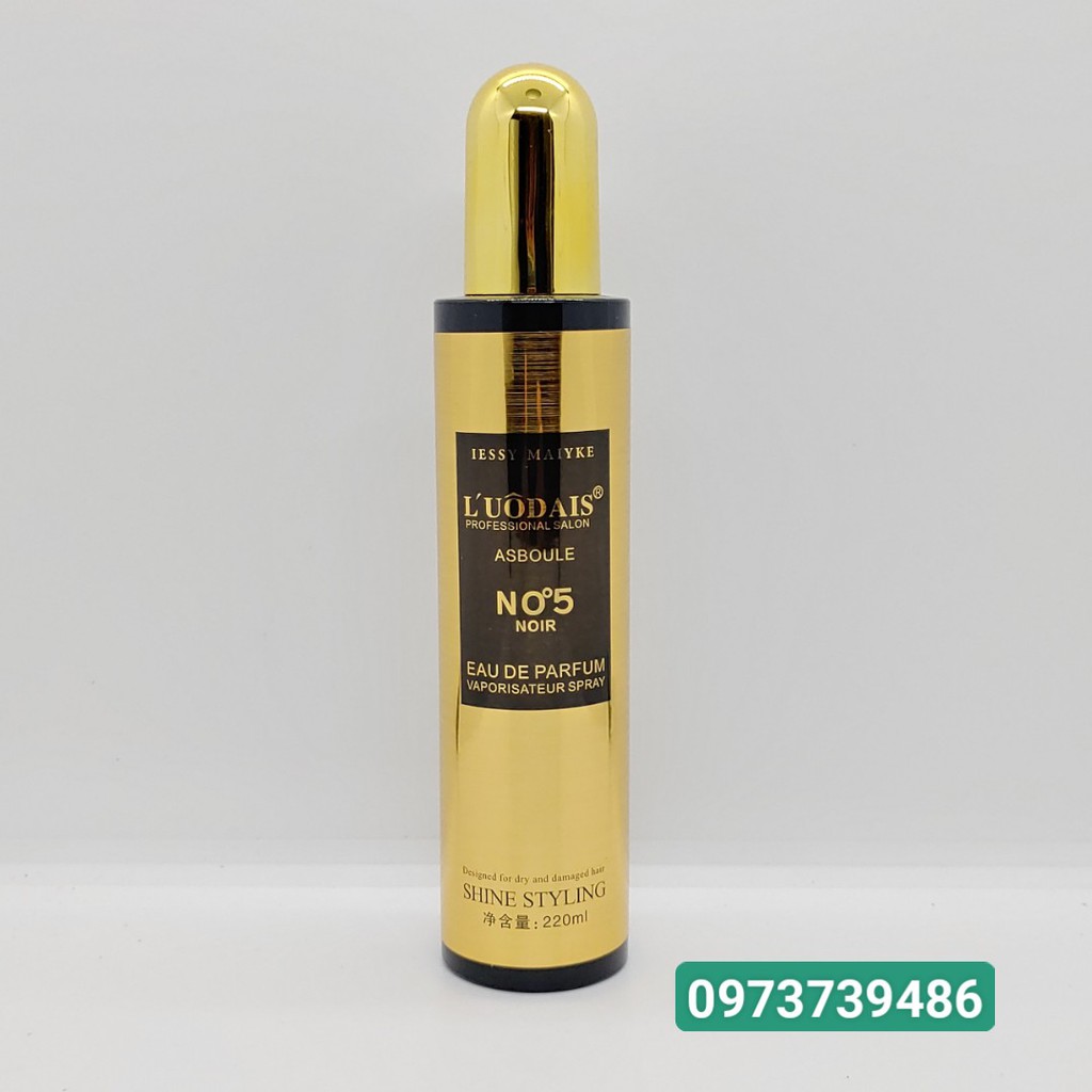 Xịt Dưỡng Tóc L'uodais No5 - Hương Nước Hoa