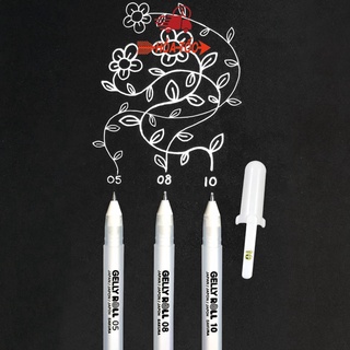 Bộ Bút line MICRON (003, 005, 01, 02, 03, 04, 05, 08) và bộ bút trắng gelly roll (05-08-10)