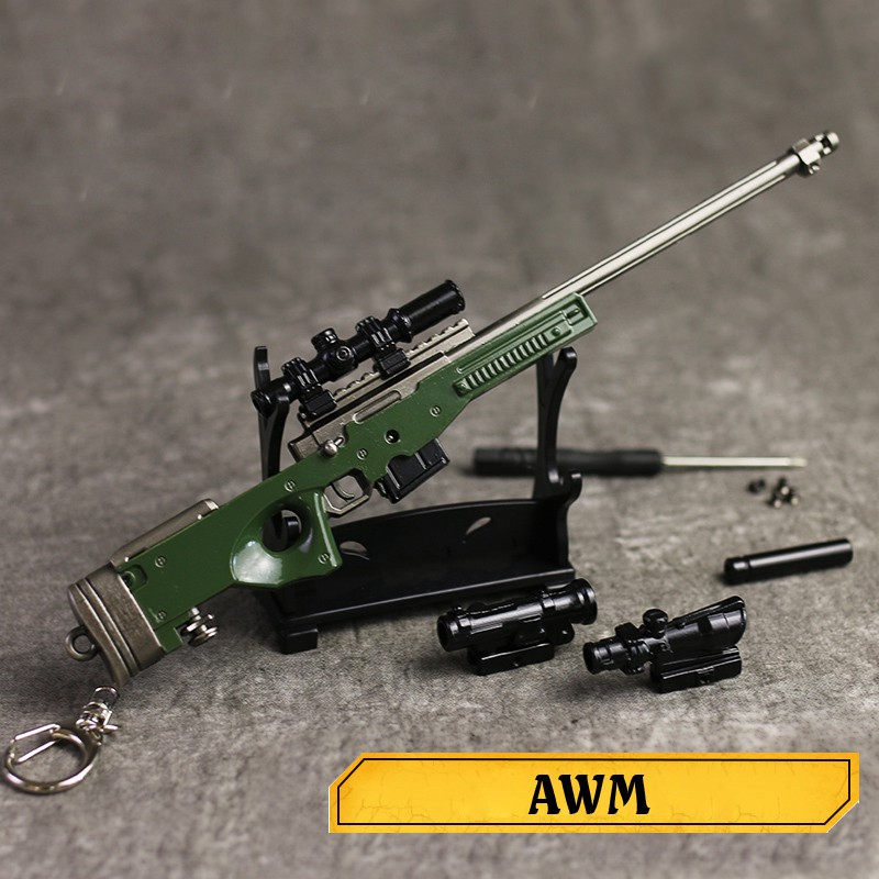 Mô Hình PUBG AWM - 23cm - Tặng Kèm Giá Đỡ