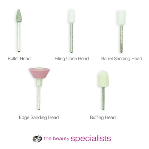 Bộ chăm sóc móng tay điện đa năng (11 đầu chuyên dụng) RIO NAEF