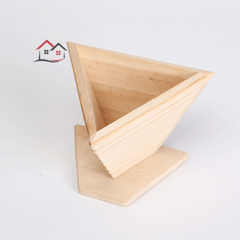 Khuôn Gỗ Làm Bánh Trung Quốc Truyền Thống Hình Tam Giác DIY