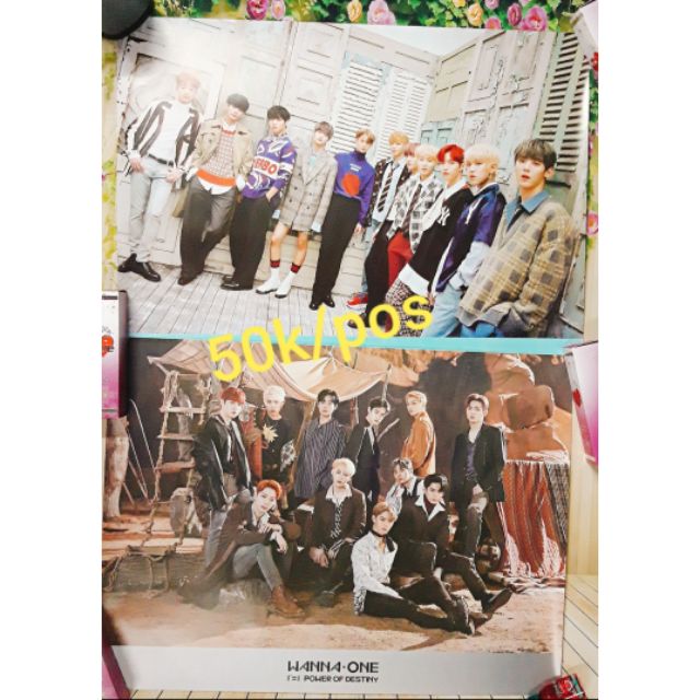 Poster Wanna One, EXO, JBJ