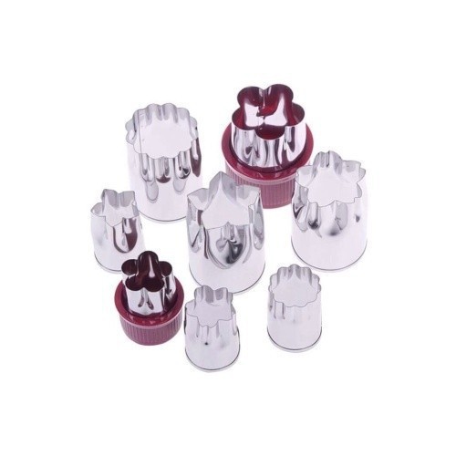 KHUÔN CẮT CỦ QUẢ TRANG TRÍ 8 MÓN