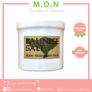 Tẩy da chết Muối Tảo biển Balinese Salt Body Treatment Pack Nhật Bản Moncosmetics