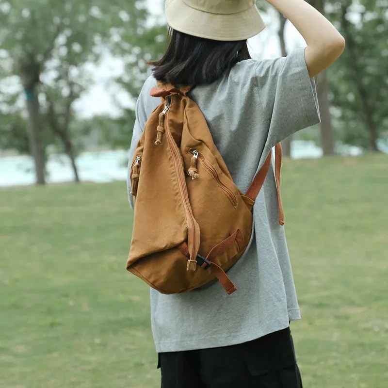 Ba Lô Đi Học Vải canvas Thời Trang Harajuku tp110