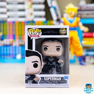 Mô Hình chính hãng Funko Pop DC: Justice League The Snyder Cut - Black Suit Superman