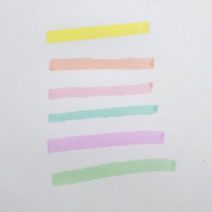 Bút dạ quang màu pastel AiHao (Cây)