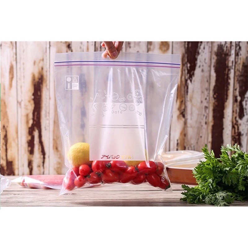 Set 3 Hộp Túi Zip Đựng Thực Phẩm Có Khóa Đủ Cỡ Sealed Bag Thông MinhSHOPEMTRANG07Túi bảo quản thức ăn để tủ lạnh