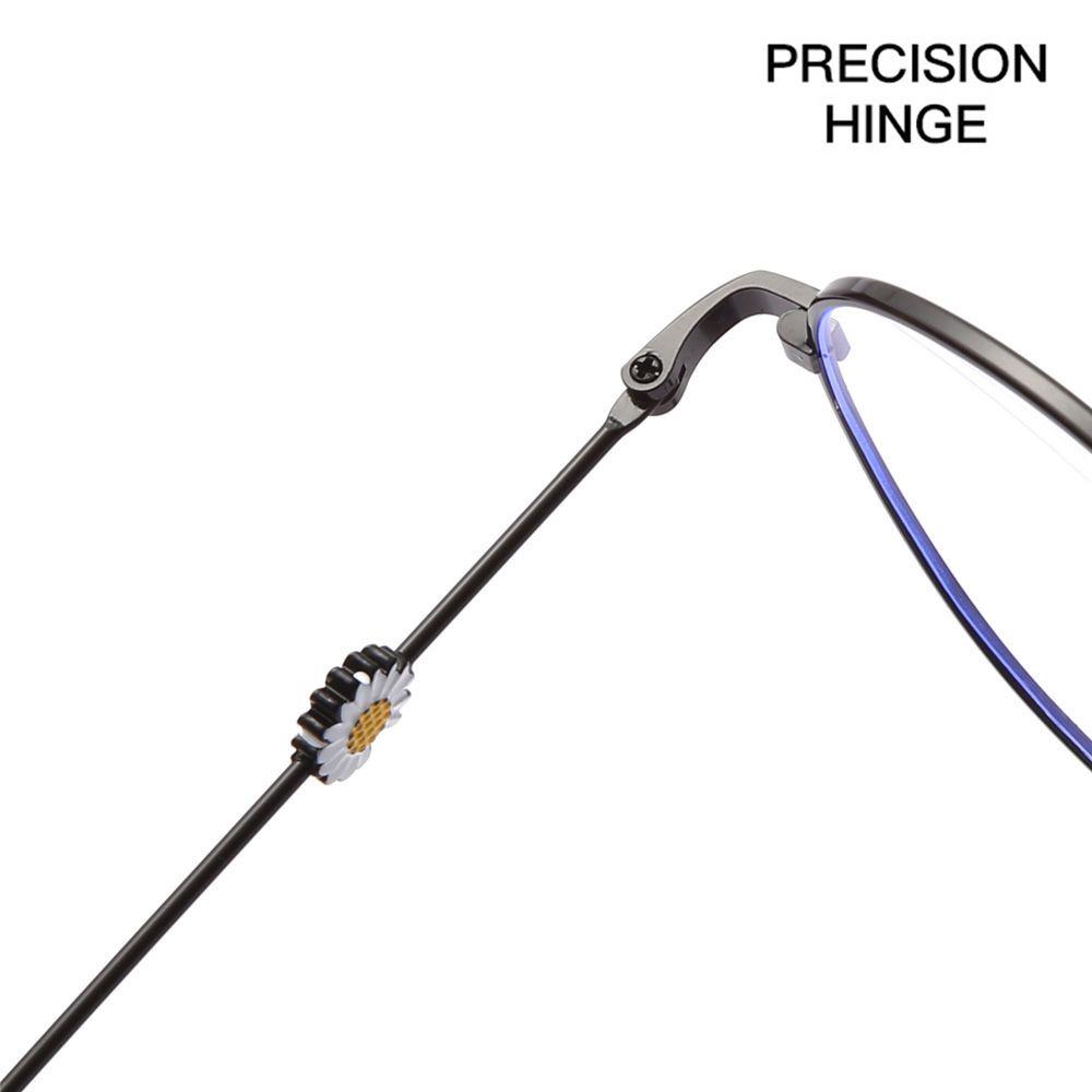 Mắt Kính Gọng Kim Loại Tròn Chống Tia UV Độ Phân Giải Cao 1.0~-4.0 Màu Sắc Cổ Điển