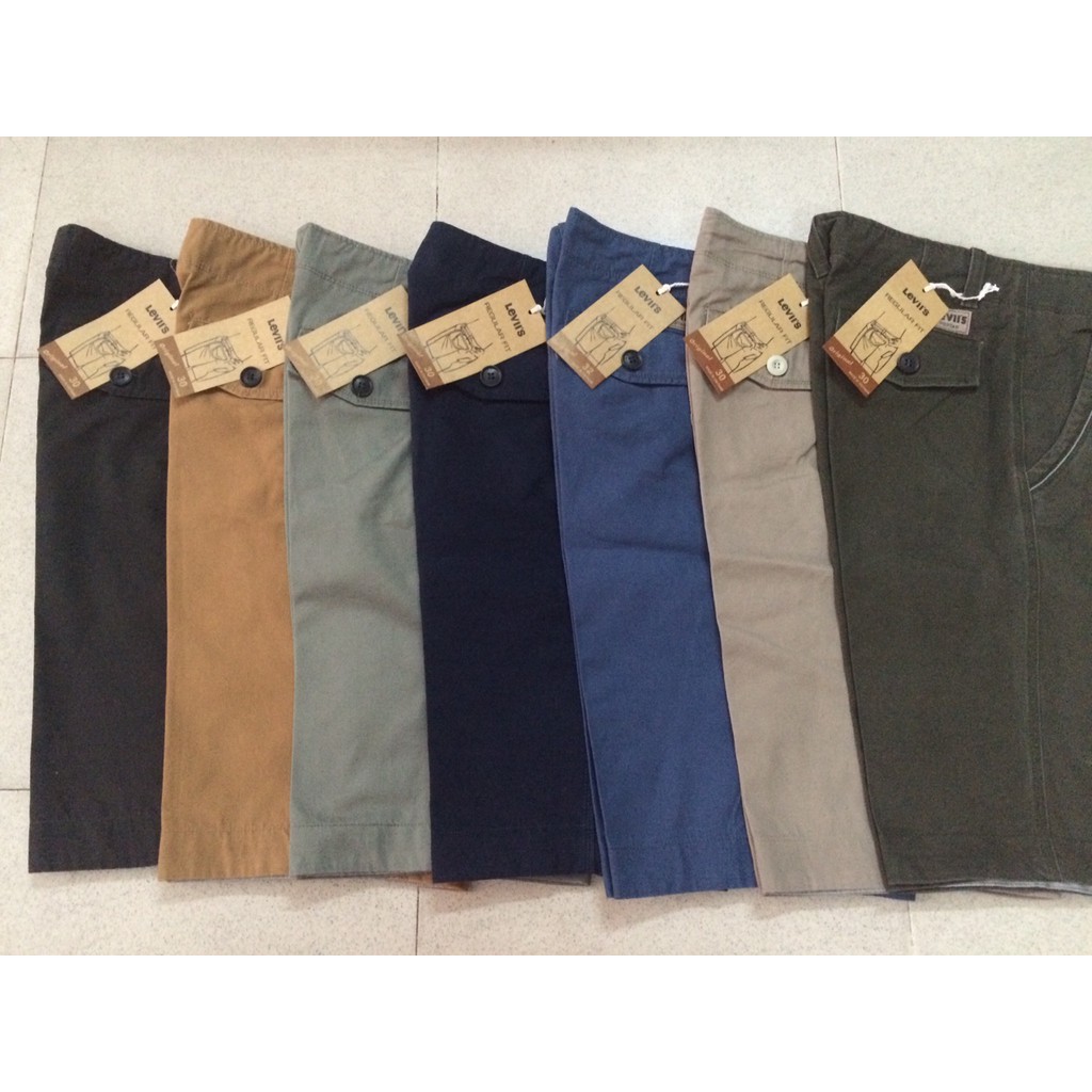 Quần kaki lửng nam