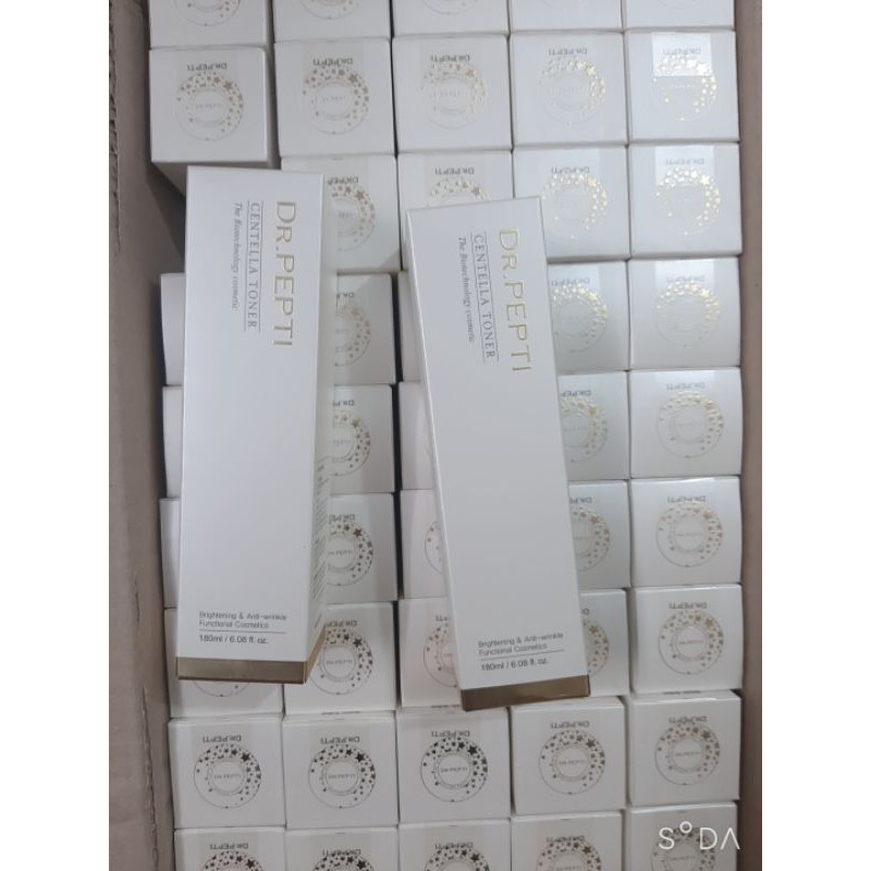 Toner Căng Bóng DR.PEPTI Hàn Quốc 180ml mẫu mới nhất có vòi gấp đôi lượng pepti | BigBuy360 - bigbuy360.vn