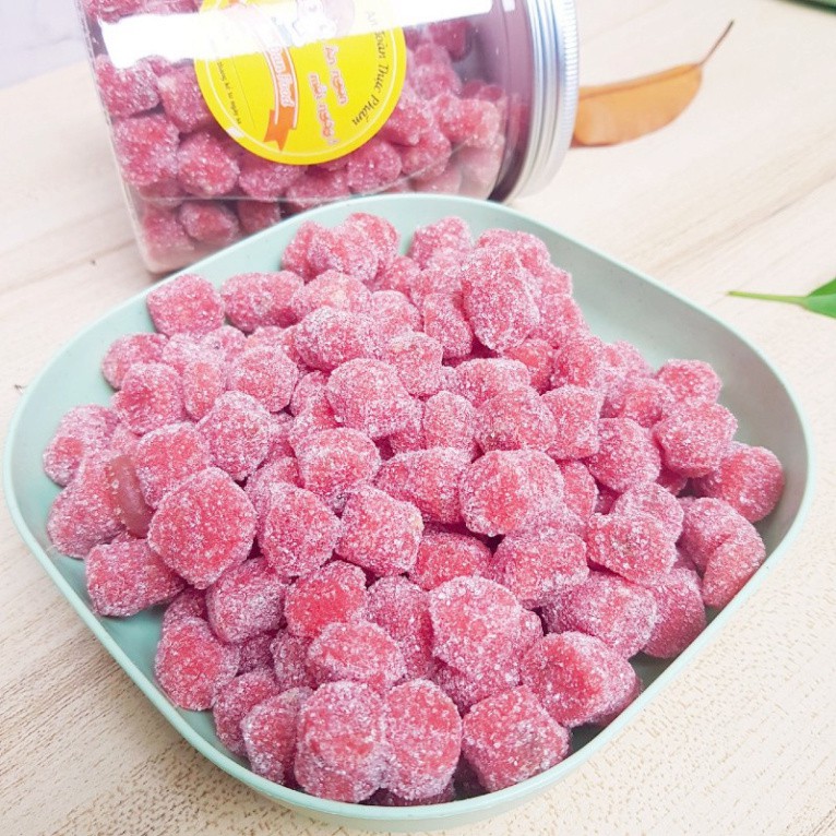 Hũ 355G Quà Tặng Ô Mai Ăn Vặt Dẻo Thơm, Ngọt Dịu, Giảm Stress Hiệu Quả