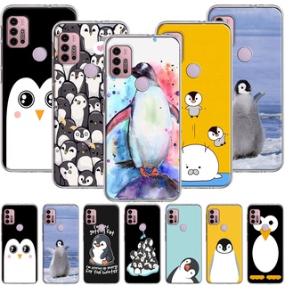 Ốp lưng hình chim cánh cụt dễ thương cho tecno spark 6 ke7 go ke5 7 pova ld7