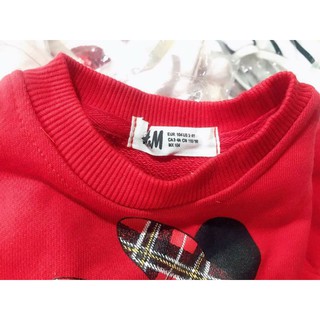 Váy mickey đỏ H.M cho bé 3-10y