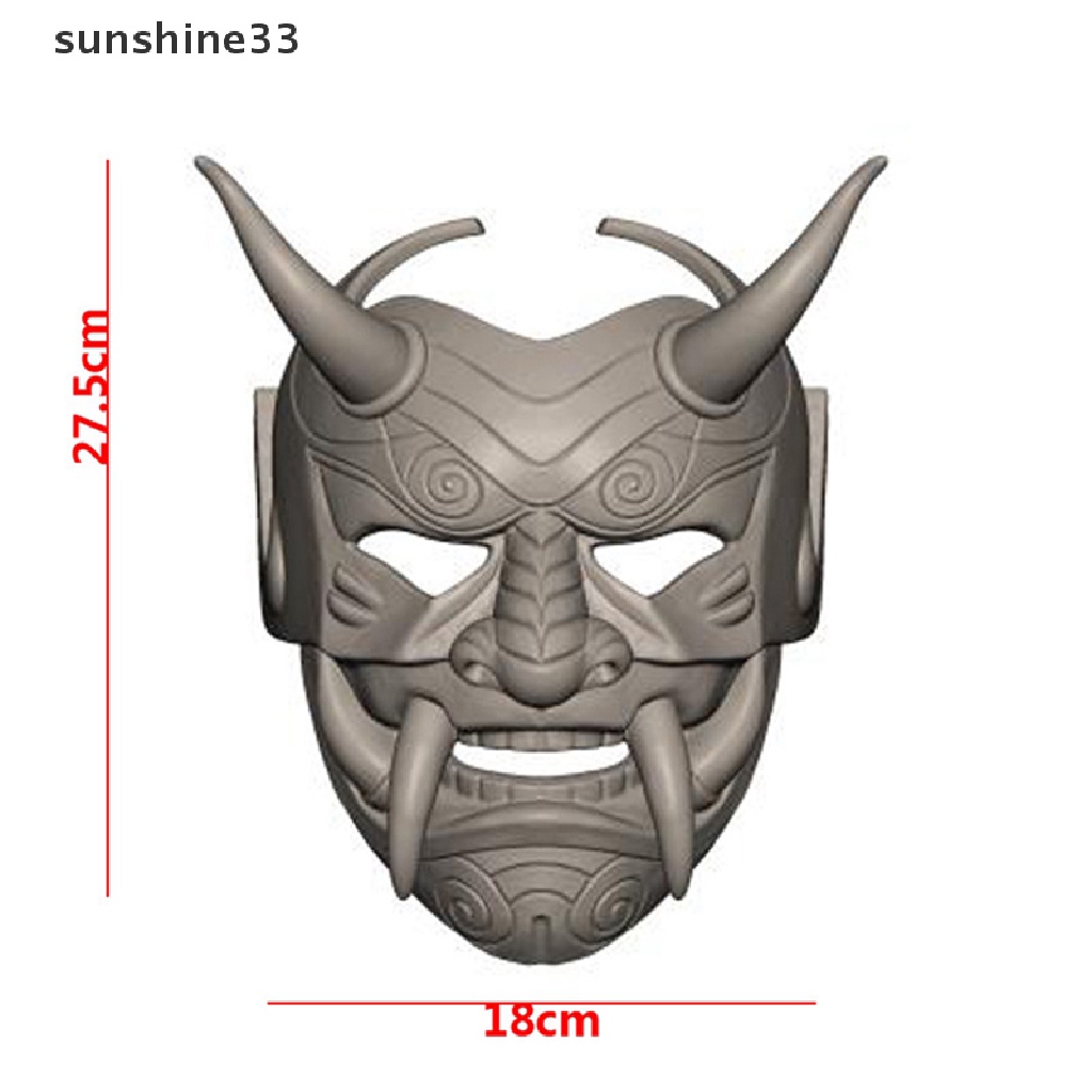 Mặt Nạ Nửa Mặt Hóa Trang Samurai Nhật Bản Độc Đáo