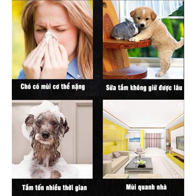 Nước hoa cao cấp cho thú cưng Luxury perfume giúp chó mèo thơm dài lâu lọ 30ml