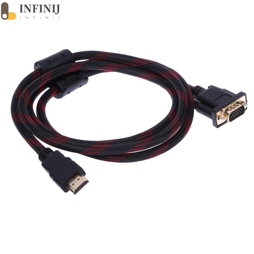 (Infinij) Dây Cáp Chuyển Đổi Hdmi Sang 15pin Vga 1.5m