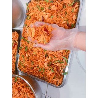 Khô gà lá chanh nhà làm 150k/500gram