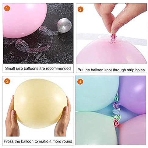 Set 100 Chấm Keo Dán Bong Bóng Trang Trí Tường / Trần Nhà