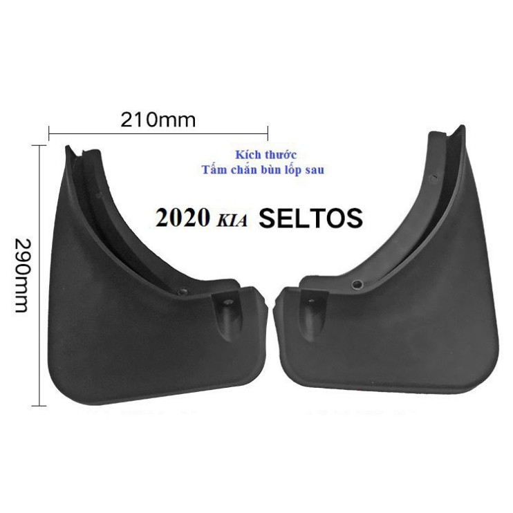 Bộ chắn bùn bánh dành cho xe KIA SELTOS 2020, 2021 2022 2023.