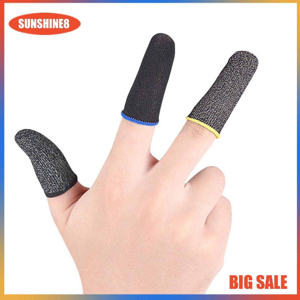 【SUN】Game Finger Cots Game Touch Screen Ultra-Thin Breathable Anti-Fingerprint