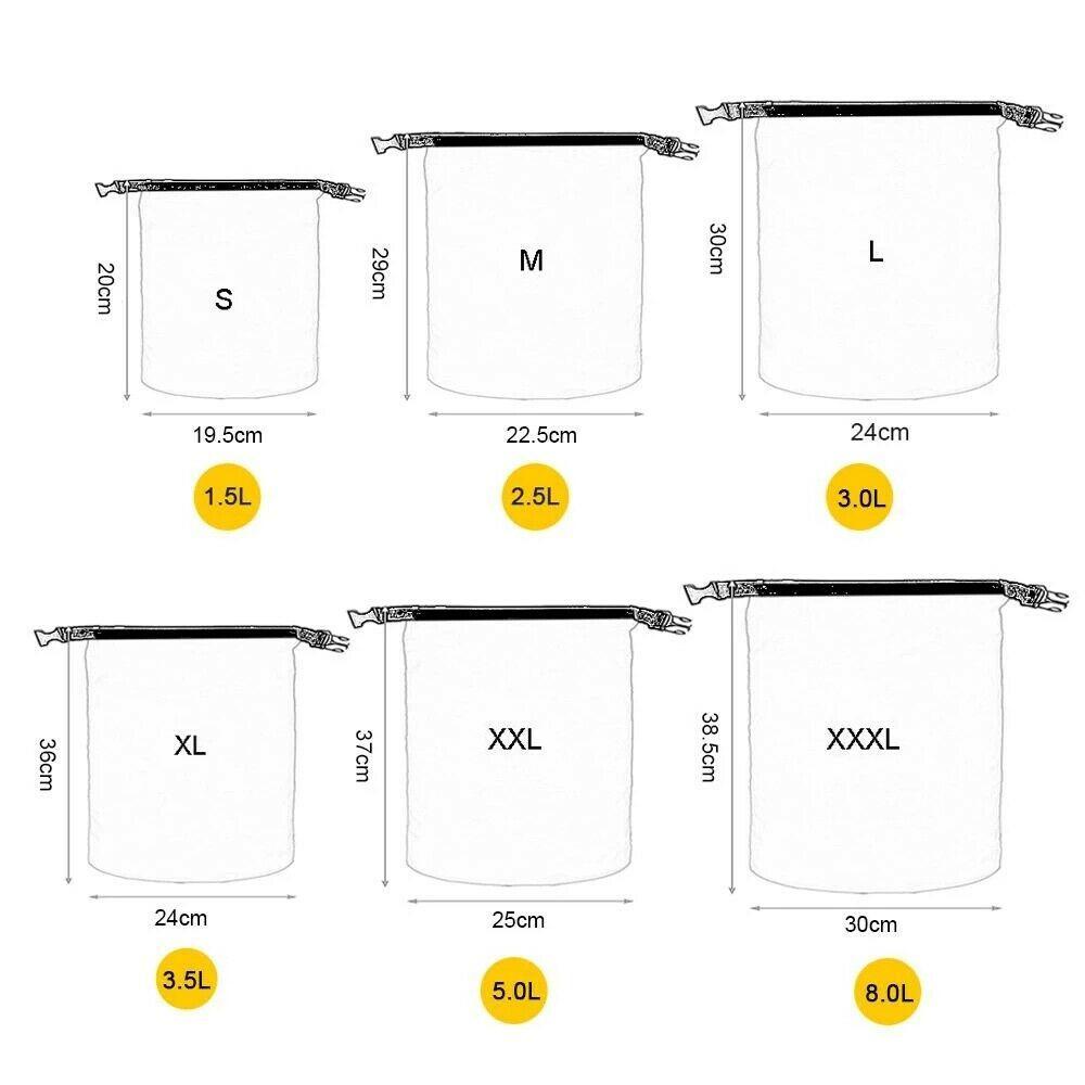 Set 6 Túi Đựng Đồ Du Lịch Chống Thấm Nước Tiện Dụng