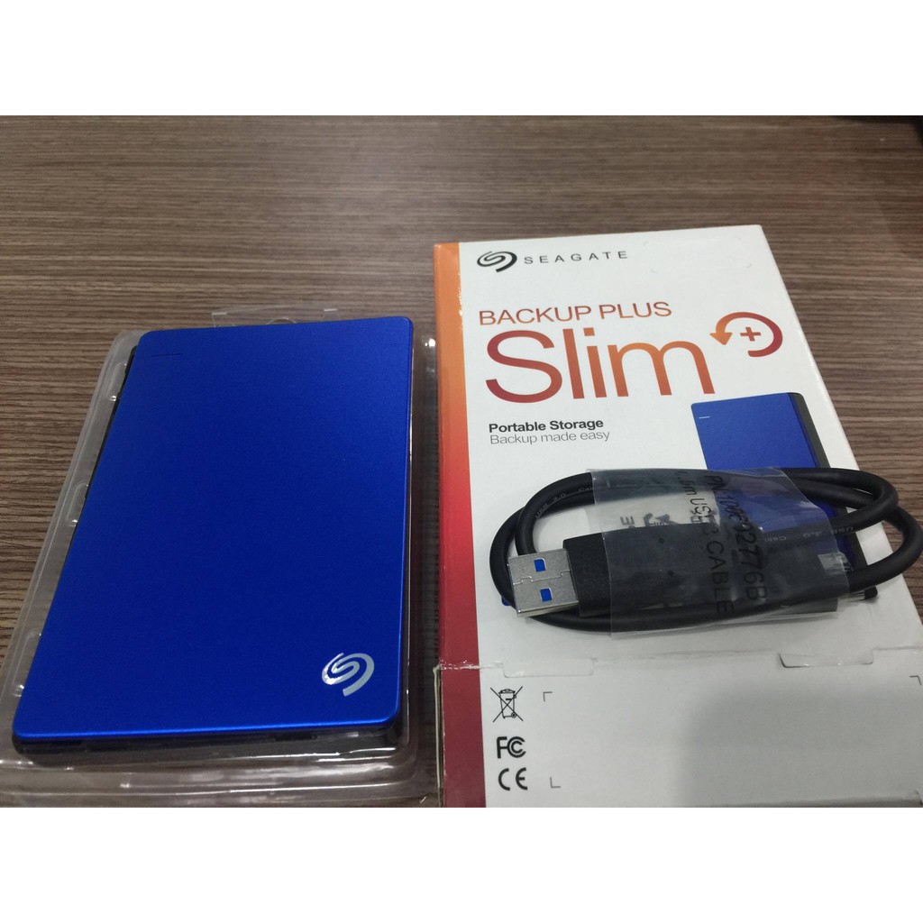 Box HDD Seagate Backup Plus Slim