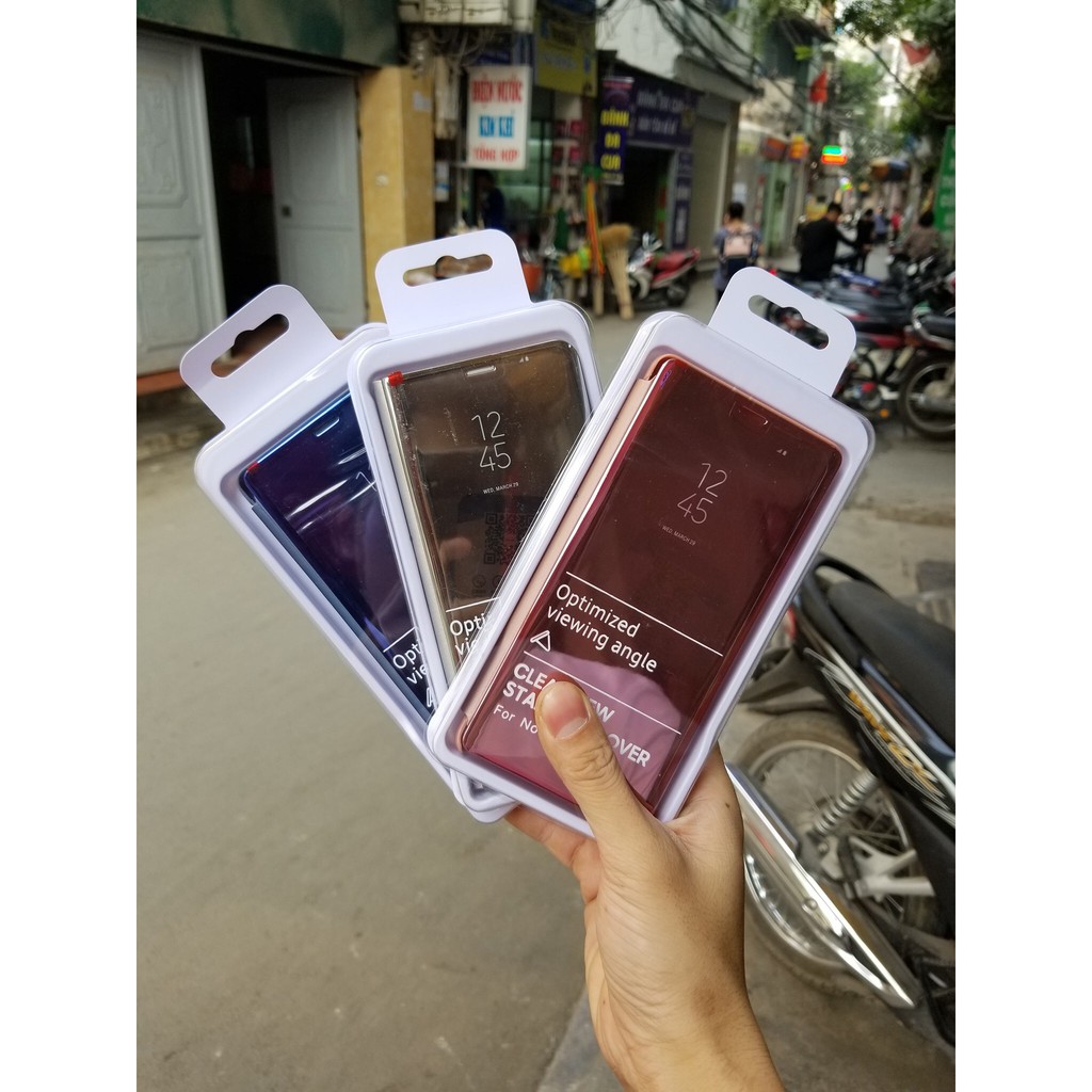 Bao da ClearView Samsung Galaxy S8, S8+, Note 8 cực đẹp, cực bền