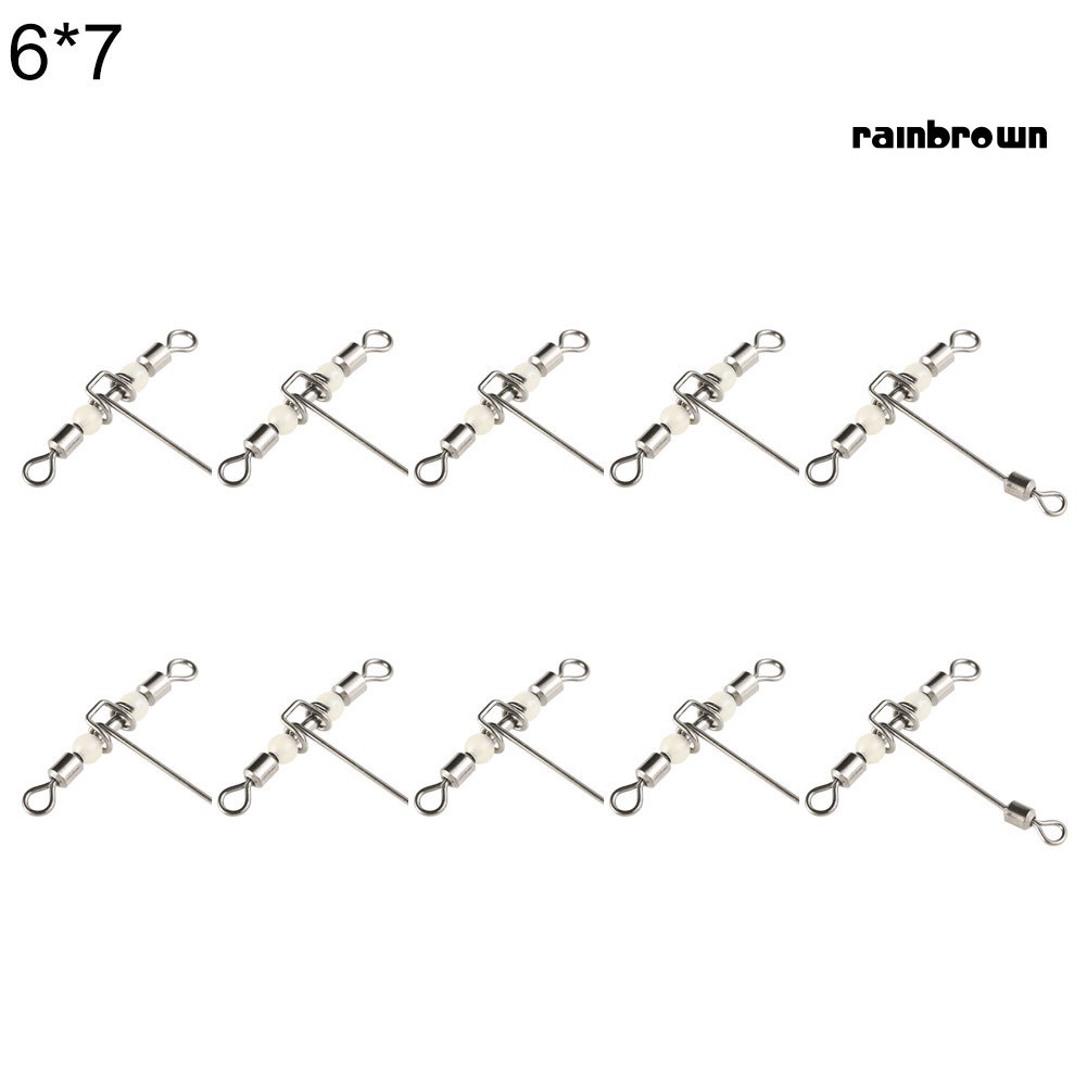 Bộ 10 Phụ Kiện Câu Cá 3 Chiều Hình Chữ T