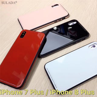 Ốp lưng gương kính cường lực chính hãng Sulada cho iPhone 7 Plus / iPhone 8 Plus