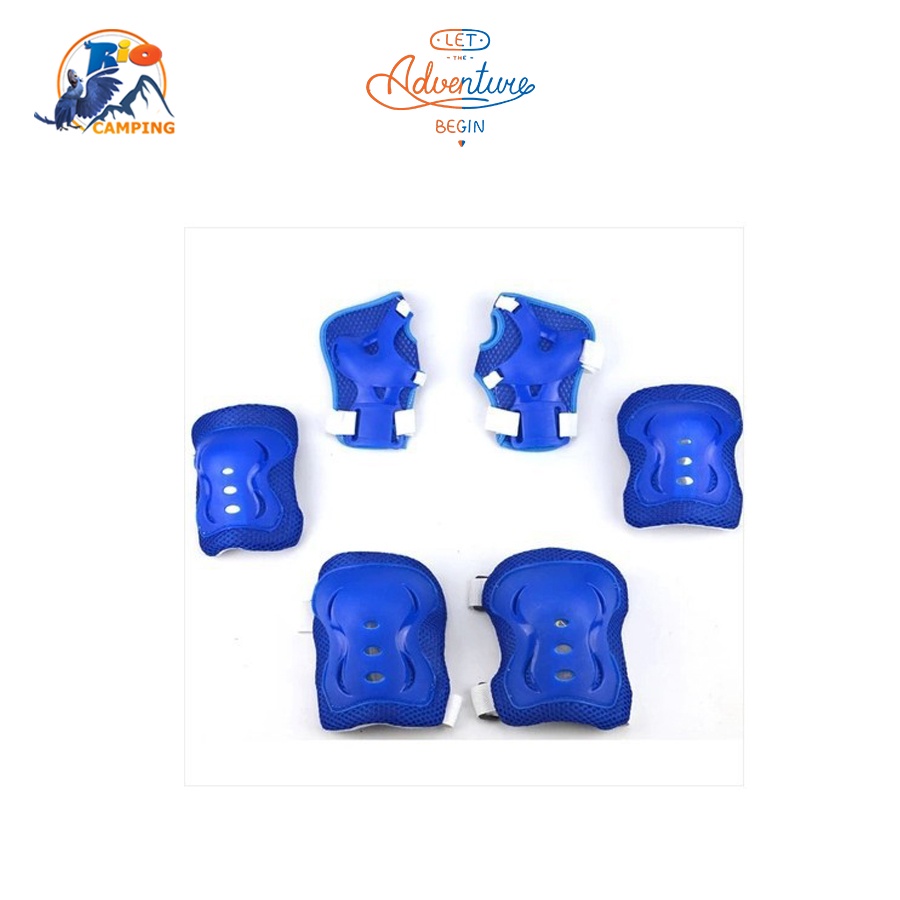 Đồ bảo hộ tay chân cho bé,từ 2-6 tuổi trượt patin đồ bảo hộ nhẹ thoáng mát mùa hè