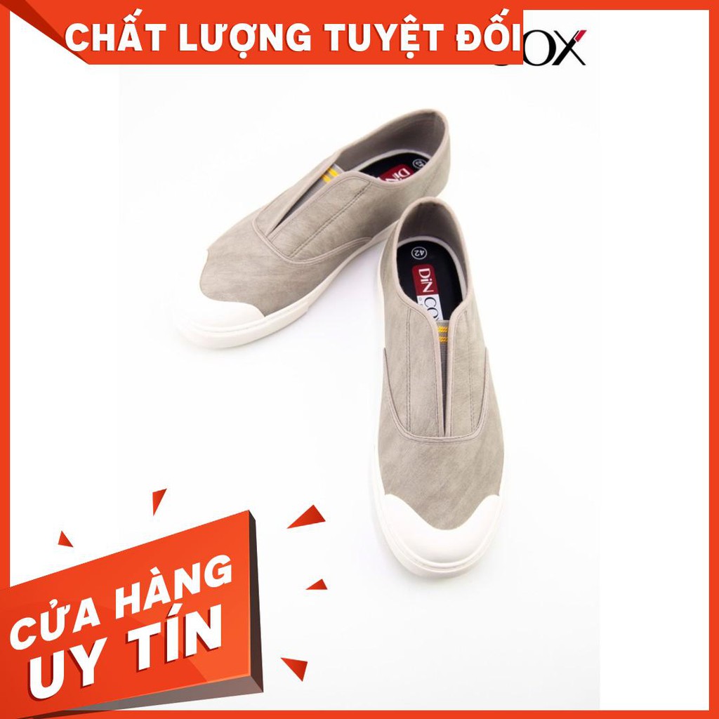 Giày Lười Nam DinCox Grey 1912
