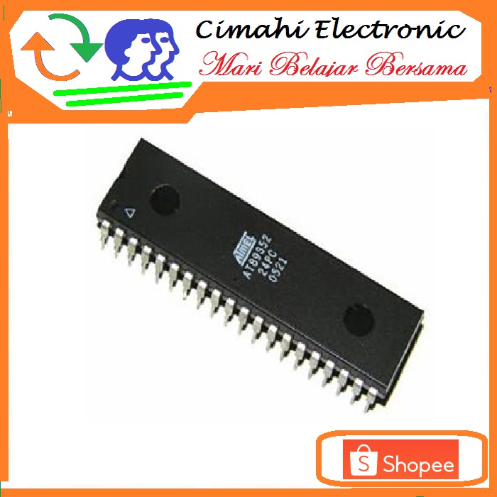 Linh Kiện Điện Tử Atmel 89s52 24pu