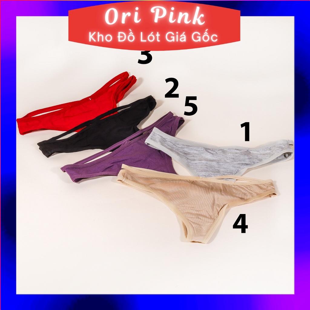Quần lót lọt khe nữ sexy - Quần sịp nữ hai dây cao cấp thoáng mát thun lạnh cá tính gợi cảm cá tính- MS:6224 | BigBuy360 - bigbuy360.vn