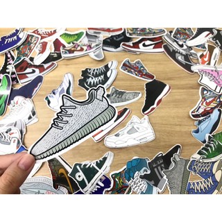 Hình dán Sneaker Bigsize trang trí cực ngầu