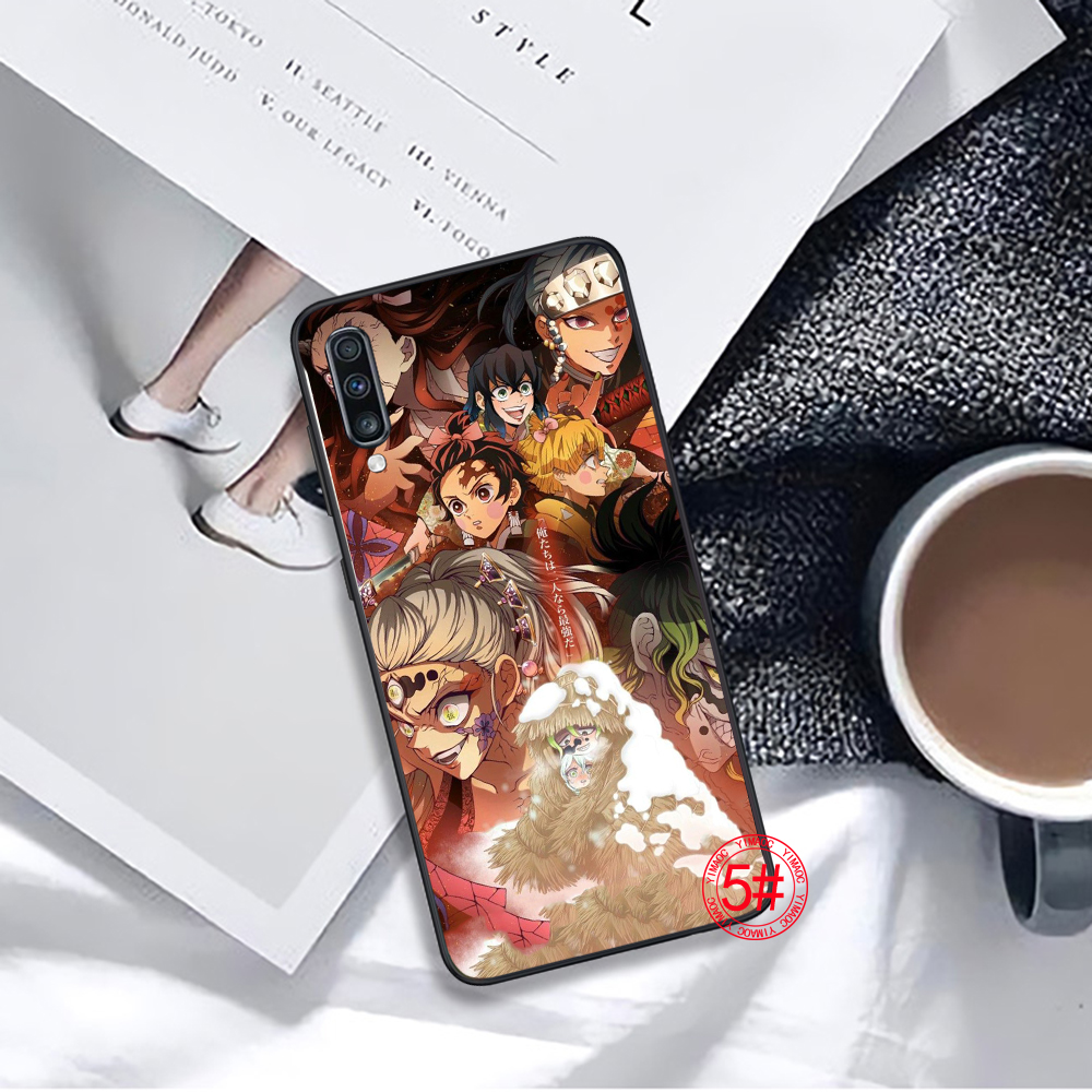 Ốp Điện Thoại Mềm Hình Demon Slayer Tanjiro 16gb Cho Samsung A81 A91 A02s A31 A42 A2 Core J7 Prime Duo J730