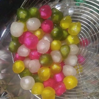 Trân châu dừa mix màu 1kg