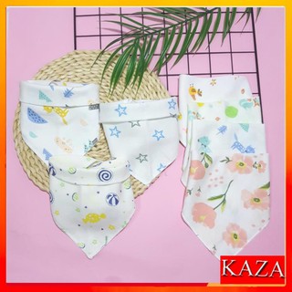 Yếm cho bé, Khăn Yếm tam giác xô cúc bấm xuất nhật YGI07-Bebekids